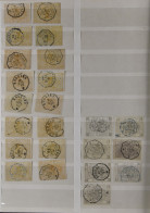 1879/1892 Verzameling Telegraafstempels In Ringmap, Zm/m/ntz - Autres & Non Classés