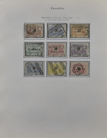 */0 1895/1914 Zeer Mooie Verzameling Variëteiten In Ringmap, Ook Betere Stempels Aanwezig, Zm/m - Sonstige & Ohne Zuordnung