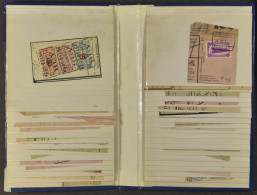 1900/1950 Samenstelling Tientallen Vrachtbrieven Of Fragmenten In 4 Ringmappen, Zm/m - Autres & Non Classés