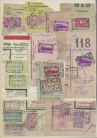 1904/1945 Nord Belge, Samenstelling 173 Fragmenten Met Rijkswapen + 16 Vrachtbrieven Ongefrankeerd, Zm/m - Other & Unclassified