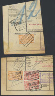 1923/1949 Samenstelling 636 Fragmenten Van Vrachtbrieven Met Rijkswapen-uitgifte W.o. Veel Verschillende Stationsstempel - Autres & Non Classés