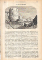 Revue Magasin Pittoresque Avril 1877 Perse Tauris IRAN - 1850 - 1899