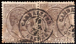 Orense - Edi O 192 Pareja - Mat Fech. Tp.II "Carballino" - Used Stamps