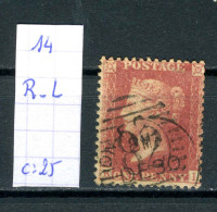 Grande-Bretagne    N° 14  R - L - Used Stamps