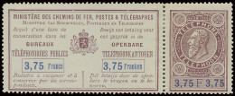 **/* TE 13/20 Volledige Reeks, Zeer Fris En Zeldzaam, Enkele Waarden Postfris, 3fr. Met Scharnierspoor, Zm (OBP €3.040) - Timbres Téléphones [TE]