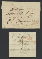 1799/1904 Samenstelling 18 Brieven Of Voorlopers In Map, Binnenlandse Bestemmingen, M/ntz - Autres & Non Classés