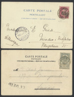 1873/1915 Verzameling Correspondentie Van +/-100 Stuks, Meestal De Grote Steden, Verschillende Emissies Voor De Stempelz - Otros & Sin Clasificación