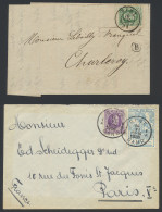 Doos Met Brieven, Briefkaarten, Alle Periodes, Emissie 1869 - 1950, Ook Buitenland, Voor De Stempelzoeker En Postgeschie - Otros & Sin Clasificación