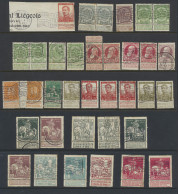 Verzameling Tentoonstelling 1910/13, Uit De Reeksen N° 74/77, 81/83, 84/91 En Pellens, Mooi Geheel, Zm/m - Sonstige & Ohne Zuordnung