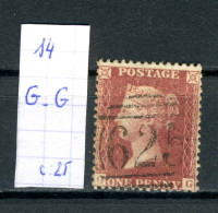 Grande-Bretagne    N° 14  G - G - Oblitérés