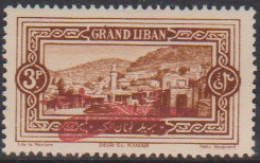 Grand Liban PA 14a** Variété Surcharge Renversée - Autres & Non Classés
