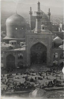 CPA Perse Iran Persia écrite Mashhad Carte Photo - Iran