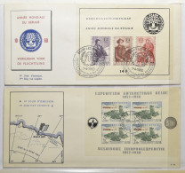 **/*/0 1851/1980 Startverzameling In Album Davo, W.o. Volledige Reeksen O.a. Rubens Gest., Rode Kruis 1953 (2x) Op Omsla - Sammlungen