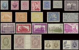 **/* 1870/1986 Verzameling Dienst, TX, SP, TG, TF, Pubs In Album Davo W.o. S 1/63 **, TX 2A **, TR 58/78 **/*, TR 79/99  - Sammlungen