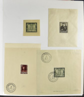 **/*/0 1930/1996 Samenstelling Blokken, Zegels Uit Blokken, Velletjes, HK, Nominaal In Ringband Met O.a. BL 2 Gest., 302 - Collections