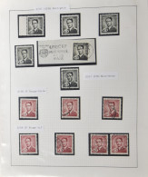 **/*/0 1953/1978 Boudewijn Bril En Elström, Verzameling Dienstzegels Waarbij Op Brieven En Documenten (120 Stuks), Waarb - Collections