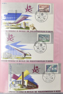 0/FDC 1958/1993 Samenstelling +/-160 FDC's, MK Of HK In 2 Mappen, Zm - Collections