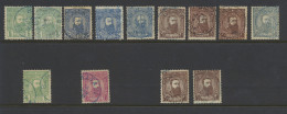 N° 6, 6a (2x), 7, 8 (3x), 9 (5x) And 10, Accumulation Of Cancelled Stamps, Such As Boma, Matadi, Leopoldville, Vf/f/to B - 1884-1894
