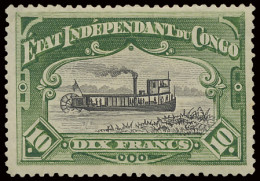 * N° 29 10Fr. Green Perforation 14 1/4, Hinged, Vf (OBP €210) - Otros & Sin Clasificación