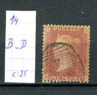 Grande-Bretagne    N° 14  B - D - Used Stamps