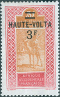 ALTO VOLTA – UPPER VOLTA – BURKINA FASO, SOPRASTAMPATO, 1927, NUOVO (MLH*) Mi:BF 40, Sn:BF 40, Yt:BF 38 - Unused Stamps