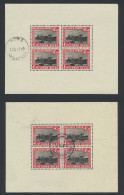 BL 1 (12x) National Parks Mini Sheet - 1938, Interesting For Plating Study, Quality To Be Checked, Vf/f/to Be Checked - Blocks & Kleinbögen