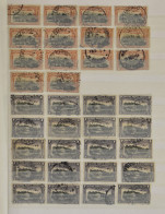 1921/1945 Accumulation In 2 Stock Albums Of Airmail Stamps, Some Interesting Cancellations And Few Postage Due Stamps, V - Andere & Zonder Classificatie