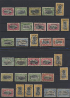 */(*)/0 1900/1922 Accumulation Of 53 Stamps With Overprint TAXES (Du Four Type III), Vf/f/to Be Checked - Other & Unclassified