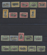 */(*)/0 1900/1922 Accumulation Of 30 Stamps With Overprint TAXE (Du Four Type IV), Vf/f/to Be Checked - Sonstige & Ohne Zuordnung