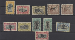 */(*)/0 1900/1923 Accumulation Of 11 Stamps With Overprint T (Du Four Type I), Quality To Be Checked, Vf/f/to Be Checked - Autres & Non Classés