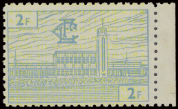 ** 2Fr. Blue-green - Kabalo Station - C.F.L. Issue - With Phosphor Watermark Chemin De Fer Des Grands Lacs Africains Per - Parcel Post