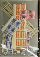 ** 1922/1959 Small Accumulation Of Part And Full Sheets Of Various Issues Such As Vloors, Masks, Stanley, Etc., Vf/f/to  - Sammlungen