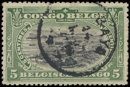 BAYA On OBP N° 54 5c. Green - Bilingual 1910 Mols Issue, Cancelled In Black, Vf/f - Andere & Zonder Classificatie