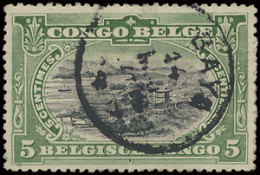 BAYA On OBP N° 54 5c. Green - Bilingual 1910 Mols Issue, Cancelled In Black, Vf/f - Sonstige & Ohne Zuordnung