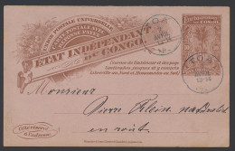 TOA (Keach Type 1.1-DMTY) In Blue, Postal Stationery Catalogue Stibbe N° 16 Request Part, Sent From TOA April 7, 1900 (? - Autres & Non Classés