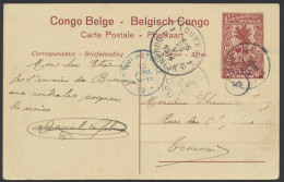 BOENDE (Keach Type 1.1-DMtY), Postal Stationery Catalogue Stibbe N° 43 View 66, Sent From Boende April 1, 1914 To Tourna - Otros & Sin Clasificación