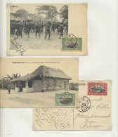 1911/1960 Small Collection Of Belgian Congo Postal History On 28 Victoria Album Pages, 60 Items (picture Postcards, Cove - Other & Unclassified