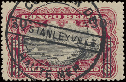 N° 89 30c. On 10c. Carmine - Mols Recuperation 1921 Issue Cancelled COURRIER DE HAUTE MER - S/S STANLEYVILLE In Black, P - Autres & Non Classés