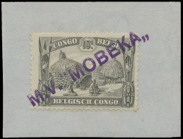 N° 169 15c. Grey - Native Issue On Piece Of Paper And Cancelled By Linear Mark Of Boat MV Mobeka In Purple, Scarce, Vf - Sonstige & Ohne Zuordnung