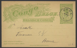 Postal Stationery Catalogue Stibbe N° 38 With Private Printing Of The Photo-Club De Boma (on Reverse Side), Sent From An - Entiers Postaux