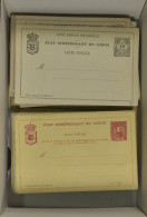 1889/1960 Accumulation Of 94 Postal Stationery Items Unused Of The Congo Free State And Belgian Congo, A Lot Of Doubles, - Stamped Stationery