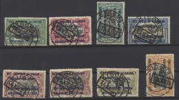 TX 1/8 MOLS - EAAOB Issue Full Set With Boxed TAXES In Black And Cancelled KIGOMA, Vf (OBP €125) - Other & Unclassified