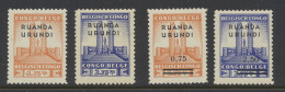 ** N° 122/123 And 124/125 Monument Albert, Full Sets MNH (OBP 90), Vf - Sonstige & Ohne Zuordnung