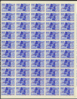 ** N° 420/29 Independence Issue, With Overprint Conférence Coquilhatville Avril-mai 1961 Full Set Of Full Sheets (of 100 - Autres & Non Classés