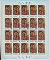 N° 1323/26 600 Years Of Fra Angelico Full Set In Full Sheets Unperforated, MNH, Vf - Sonstige & Ohne Zuordnung