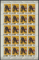 ** N° 1374-Cu Rockwell 40z. Op 10k. In Full Sheet Of 20k. With Displaced Overprint, Vf - Sonstige & Ohne Zuordnung