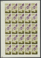 N° 49/51 Fight Against Hunger, Full Set In Full Sheets Of 25 Stamps, Unperforated, MNH, Vf - Andere & Zonder Classificatie