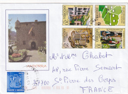 Andorre Espagnol - Enveloppe - Storia Postale