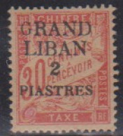 Grand Liban Taxe  3a** Variété "G" Maigre - Autres & Non Classés