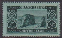 Grand Liban Taxe 13a** Variété Point Blanc - Andere & Zonder Classificatie